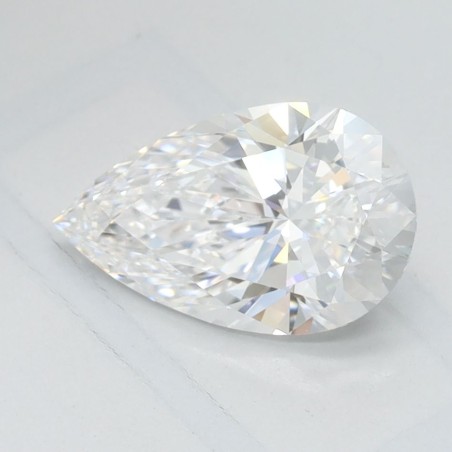 Diament laboratoryjny szlif gruszkowy, 1.14ct, IF, D, IGI LG739553852