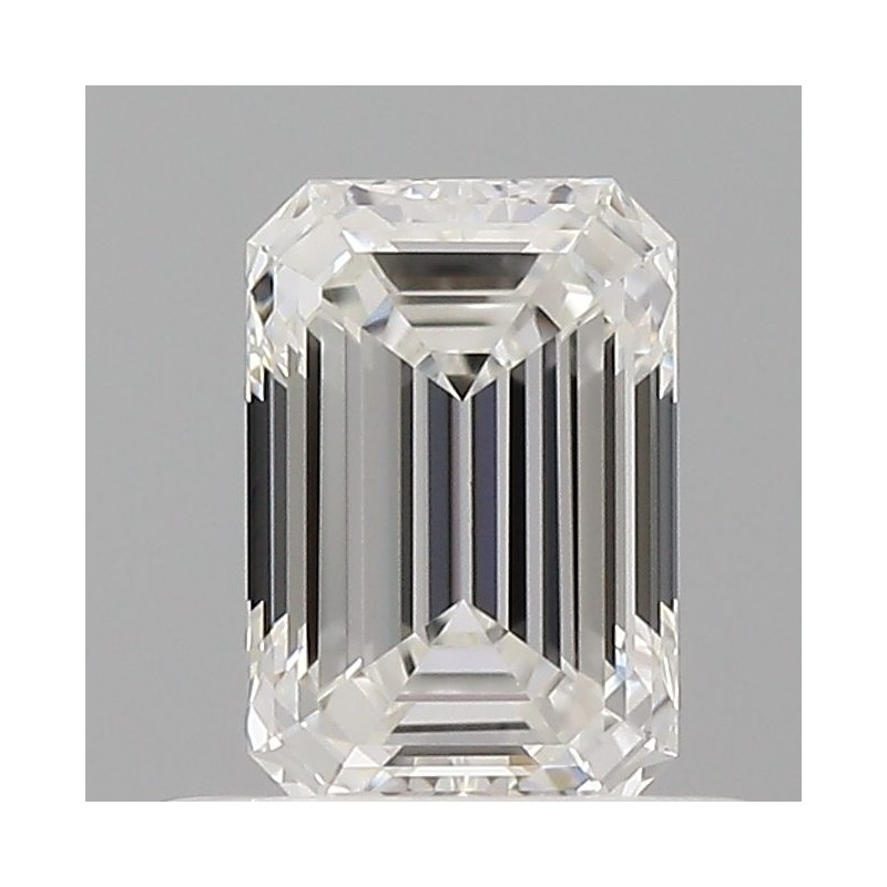 Diament szlif szmaragdowy, 0.51ct, VVS1, F, GIA 7543004035