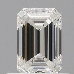 Diament szlif szmaragdowy, 0.52ct, VVS2, G, GIA 6535595406