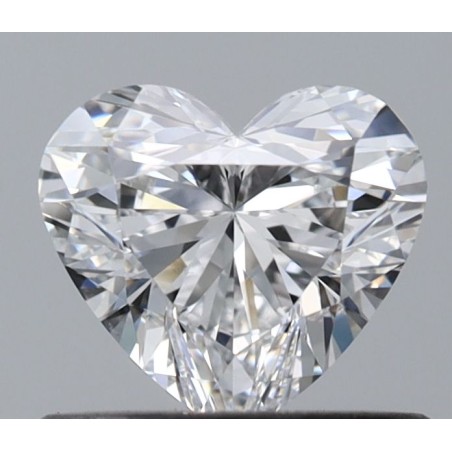 Diament serce, 0.51ct, VS2, D, GIA 5543197949