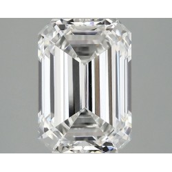 Diament laboratoryjny szlif szmaragdowy, 3ct, VVS2, E, IGI LG754583794