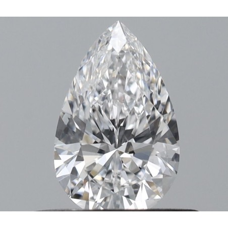 Diament szlif gruszkowy, 0.4ct, VS2, D, GIA 6542120039