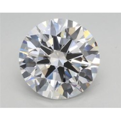 Diament laboratoryjny szlif okrągły, 2.2ct, VVS2, E, GIA 2496380901