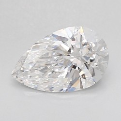Diament laboratoryjny szlif gruszkowy, 1.54ct, IF, D, IGI LG655423254