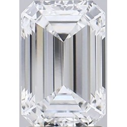 Diament laboratoryjny szlif szmaragdowy, 2.5ct, VVS2, D, GIA 2235709263