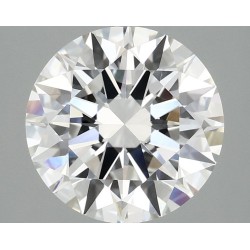 Diament laboratoryjny szlif okrągły, 3ct, VVS2, E, IGI LG755526254