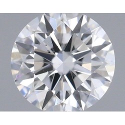 Diament szlif okrągły, 0.3ct, SI1, F, GIA 6522630125