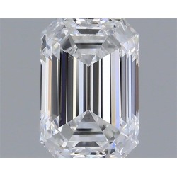 Diament szlif szmaragdowy, 0.45ct, VS2, E, GIA 6542139443