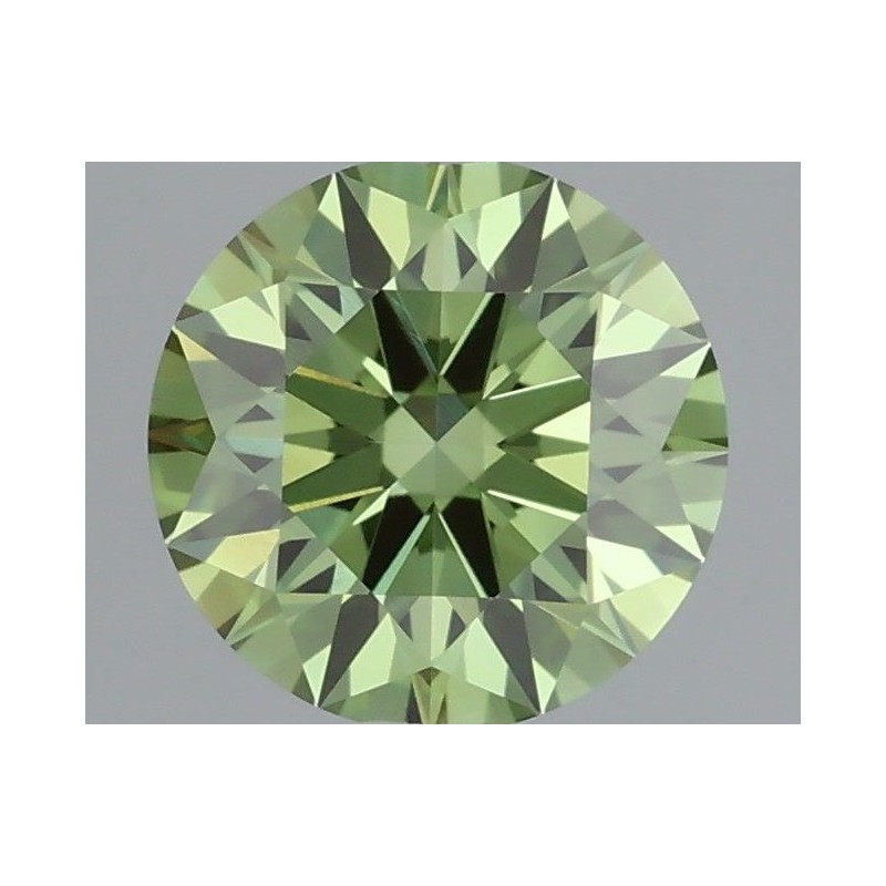 Diament laboratoryjny o barwie fantazyjnej szlif okrągły, 0.53ct, VVS2, Fancy Vivid Green, IGI LG735504496 Diament laboratoryjny o barwie fantazyjnej szlif okrągły, 0.53ct, VVS2, Fancy Vivid Green, IGI LG735504496
