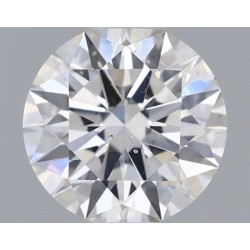 Diament szlif okrągły, 0.72ct, SI1, I, GIA 2437295746