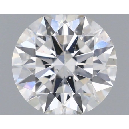 Diament szlif okrągły, 0.72ct, SI1, I, GIA 2437295746