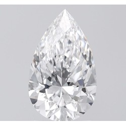 Diament laboratoryjny szlif gruszkowy, 1.6ct, VVS2, D, IGI LG739584867