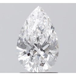 Diament laboratoryjny szlif gruszkowy, 1.49ct, VVS2, D, IGI LG731543588