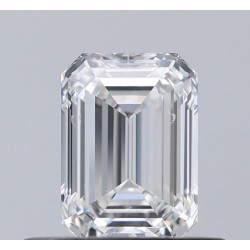 Diament szlif szmaragdowy, 0.51ct, VS2, G, IGI 743526499