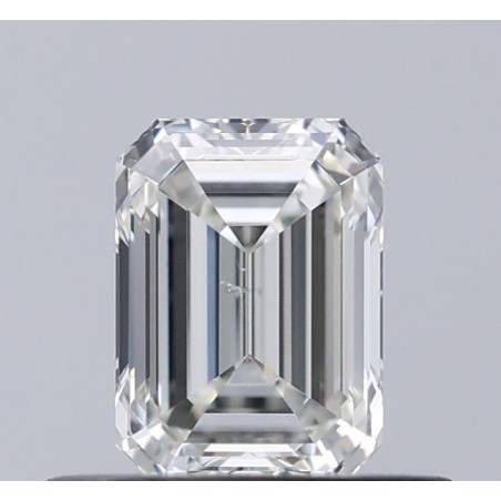 Diament szlif szmaragdowy, 0.51ct, SI1, H, IGI 743526504