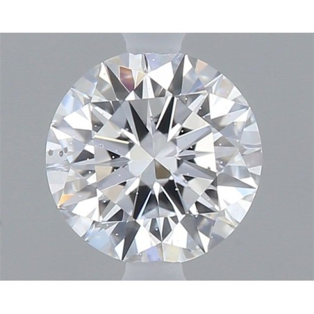 Diament szlif okrągły, 0.34ct, SI2, D, GIA 2536861060