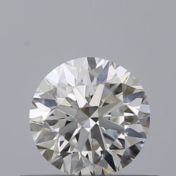 Diament szlif okrągły, 0.5ct, VVS2, G, GIA 6545159260