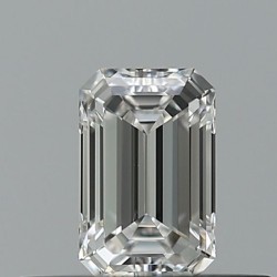 Diament szlif szmaragdowy, 0.32ct, VVS1, E, GIA 7542206312