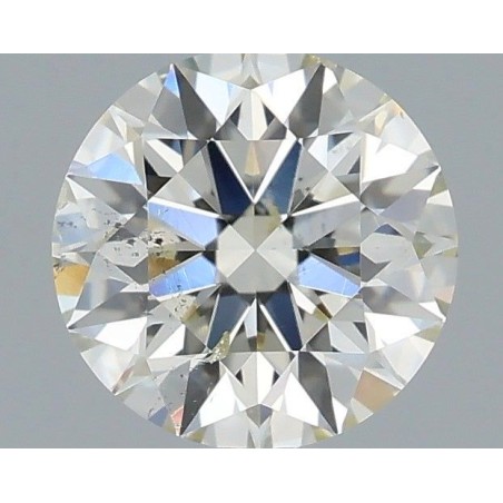 Diament szlif okrągły, 0.61ct, SI1, I, IGI 720531437