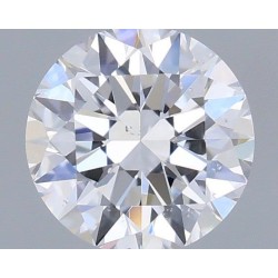 Diament szlif okrągły, 0.4ct, SI1, D, GIA 2537634994