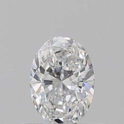 Diament szlif owalny, 0.5ct, VS2, E, GIA 6525491805