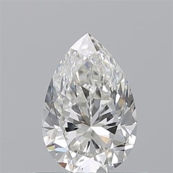 Diament szlif gruszkowy, 0.7ct, VS1, H, GIA 7543092082