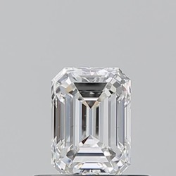 Diament szlif szmaragdowy, 0.52ct, VS2, F, GIA 2524725428