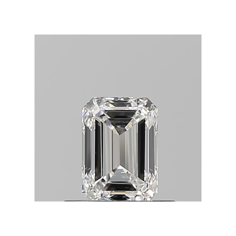 Diament szlif szmaragdowy, 0.5ct, VS2, F, GIA 2233700327