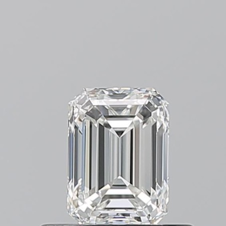 Diament szlif szmaragdowy, 0.5ct, VVS2, G, GIA 5232700197