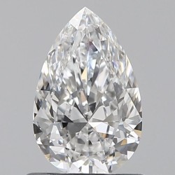 Diament szlif gruszkowy, 0.7ct, VVS1, E, GIA 2537402321