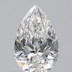 Diament szlif gruszkowy, 0.5ct, VS2, F, GIA 1535152687