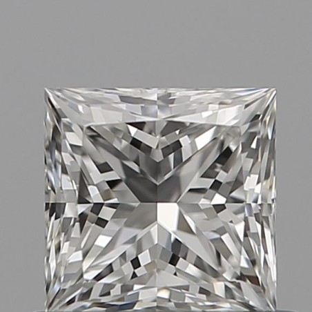 Diament szlif princess, 0.6ct, VVS1, H, GIA 7471030611