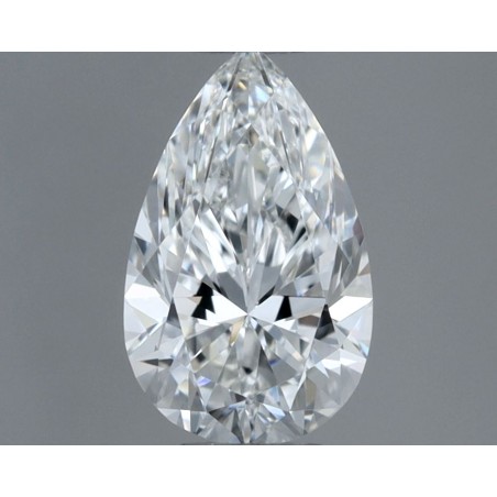 Diament szlif gruszkowy, 0.5ct, VVS1, E, GIA 2548190352