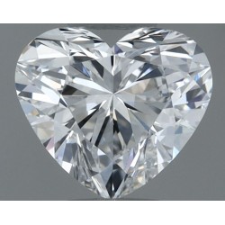 Diament serce, 0.53ct, VS2, E, GIA 2547203224