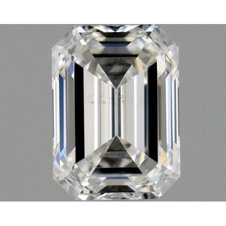 Diament szlif szmaragdowy, 0.5ct, VS2, G, GIA 2536809782