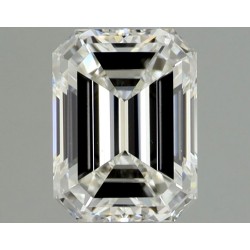 Diament szlif szmaragdowy, 0.5ct, VS1, H, GIA 6535809890