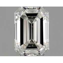 Diament szlif szmaragdowy, 0.5ct, VS1, H, GIA 1535809755