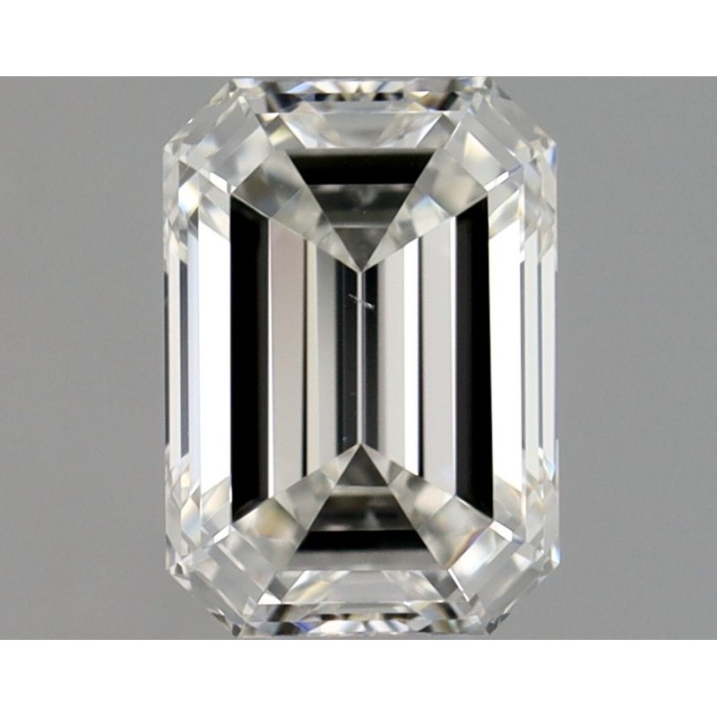 Diament szlif szmaragdowy, 0.5ct, VS1, H, GIA 1535809755