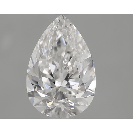 Diament szlif gruszkowy, 2ct, VVS1, E, GIA 1473193311