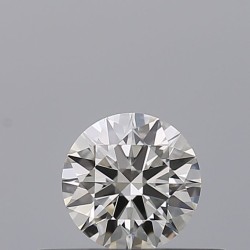 Diament szlif okrągły, 0.3ct, VVS2, H, GIA 2548079444