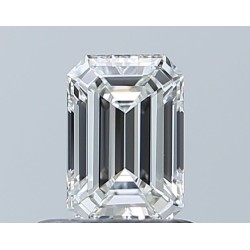 Diament szlif szmaragdowy, 0.6ct, VVS2, G, GIA 2536810543