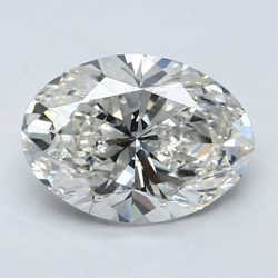 Diament szlif owalny, 1.5ct, SI1, G, GIA 6532914303