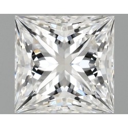 Diament laboratoryjny szlif princess, 1.1ct, VVS2, E, IGI LG749555001