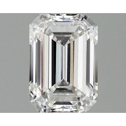 Diament laboratoryjny szlif szmaragdowy, 1.51ct, VVS2, F, IGI LG752589624