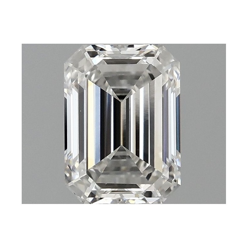 Diament laboratoryjny szlif szmaragdowy, 1.1ct, VVS2, E, IGI LG747505114