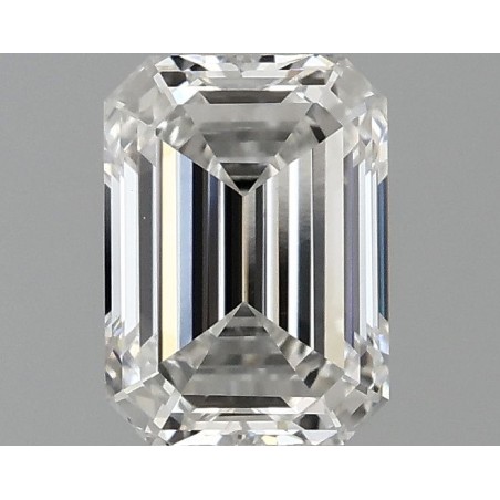 Diament laboratoryjny szlif szmaragdowy, 1.1ct, VVS2, E, IGI LG747505114