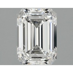 Diament laboratoryjny szlif szmaragdowy, 1.59ct, VVS1, E, IGI LG750564677