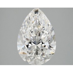 Diament laboratoryjny szlif gruszkowy, 2.53ct, VVS2, E, IGI LG749529306