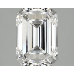 Diament laboratoryjny szlif szmaragdowy, 2.08ct, VVS2, E, IGI LG755533302