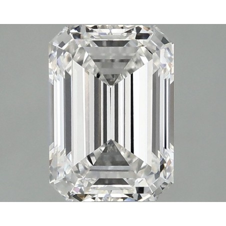 Diament laboratoryjny szlif szmaragdowy, 2.09ct, VVS2, F, IGI LG755532703